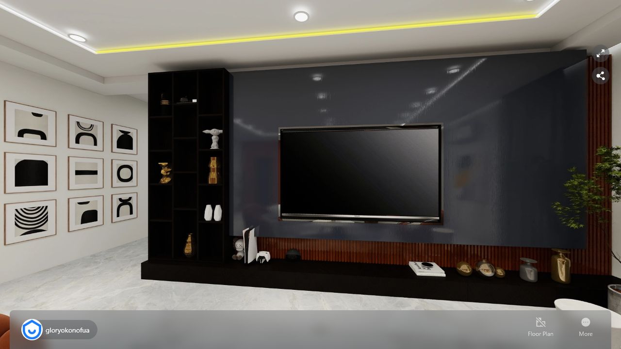 A second angle from the apartment walkthrough