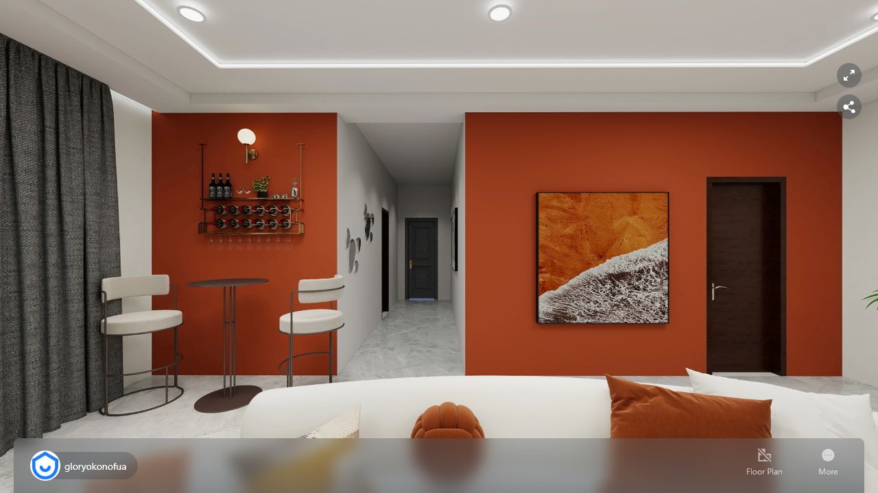 A preview from the interactive apartment walkthrough